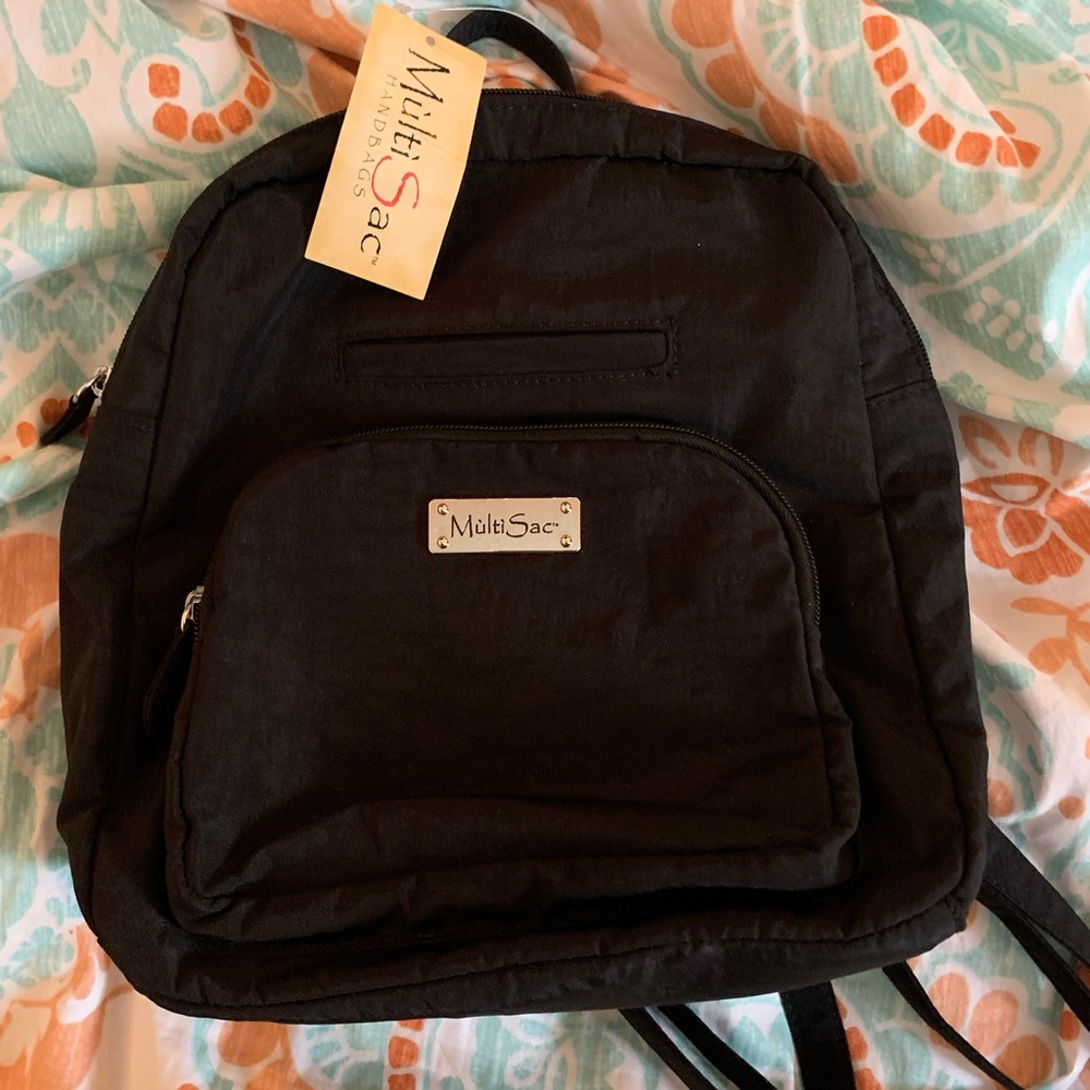 womens multi sac brand new with tags black mini backpack